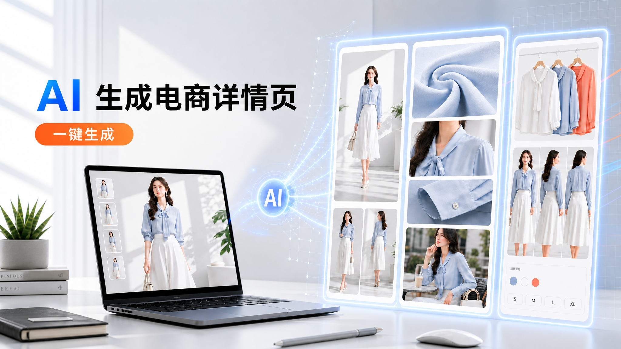 AI 电商详情页生成封面